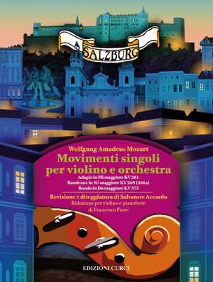 Wolfgang Amadeus Mozart: Movimenti singoli per violino e orchestra