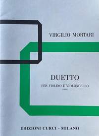Virgilio Mortari: Duetto Violino/V.Cello