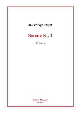Jan Philipp Meyer: Sonate Nr. 1