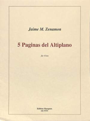 Jaime M. Zenamon: 5 Paginas del Altiplano