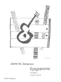 Jaime M. Zenamon: Epigramme, Band 3