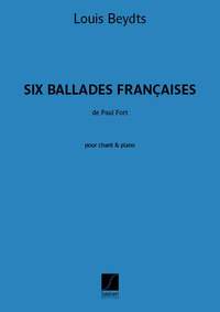 Louis Beydts: Six Ballades françaises