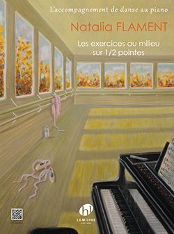 Flament, Natalia: Exercices au milieu sur 1/2 pointes, Les