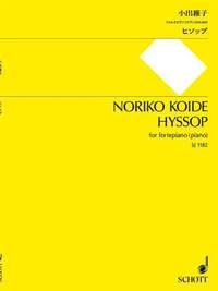 Koide, N: Hyssop
