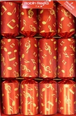 Xmas Crackers Chimes Red Box 8