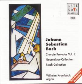 Bach: Choral Preludes Vol. 2