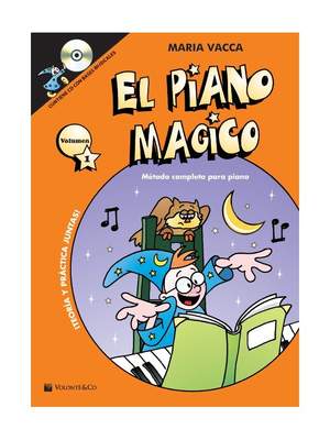 Maria Vacca: El Piano Magico (Book/CD) (Spanish)