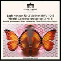 JS Bach: Double Concerto for Violins & Vivaldi; Franck