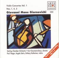 Giornovichi: Violin Ctos 1/4/5