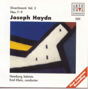 Haydn: Divertimenti Vol. 3