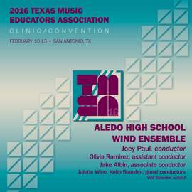 2016 Texas Music Educators Association (TMEA): Aledo High School Wind Ensemble (Live)