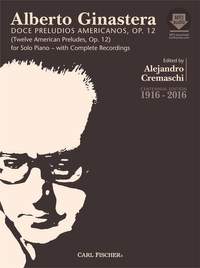 Ginastera, A: 12 American Preludes op. 12 (2016 Centennial Edition with Online Audio)