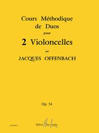 Offenbach, Jacques: Cours methodique de duos Op.54 (cello)