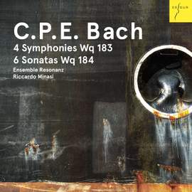 CPE Bach: 4 Symphonies, Wq 183 - 6 Sonatas, Wq 184