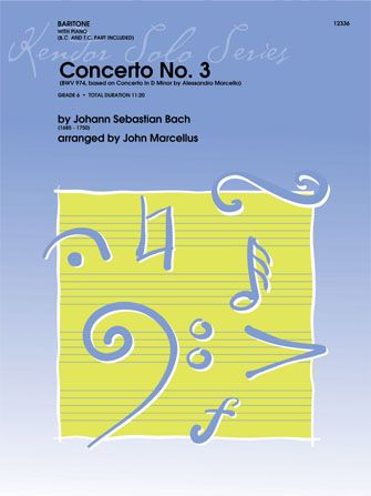 Bach, J S: Concerto No. 3