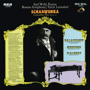 Scharwenka: Piano Concerto No. 1 & works by Balakirev, Medtner & d'Albert