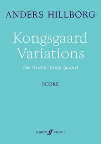 Hillborg, Anders: Kongsgaard Variations (score)
