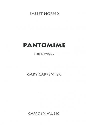 Gary Carpenter: Pantomime (Score)