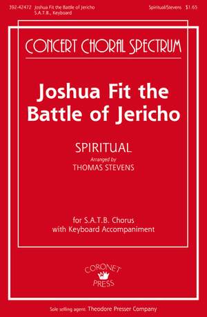 Joshua Fit The Battle Of Jericho