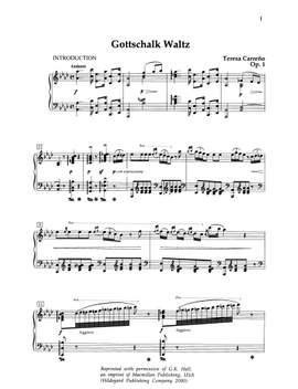Teresa Carreño: 4 Piano Works