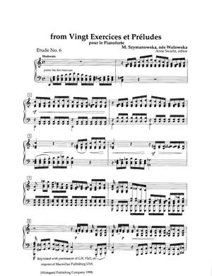 M. Szymanowska: 3 Etudes