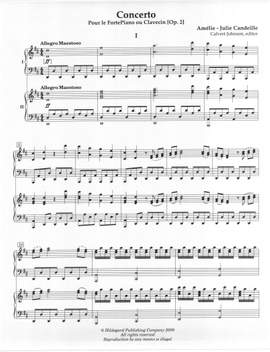 Amelie-Julie Candeille: Concerto