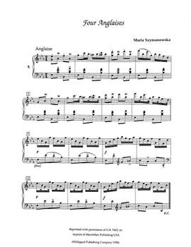 M. Szymanowska: 4 Anglaises