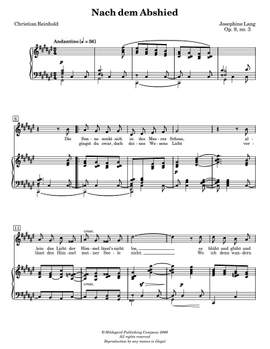 Josephine Lang: Lieder, Volume 2