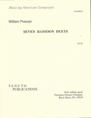 William Presser: 7 Bassoon Duets
