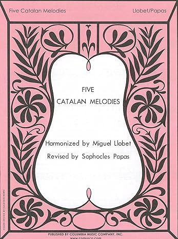Five Catalan Melodies