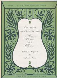Paul Borges: Six Venezuelan Pieces