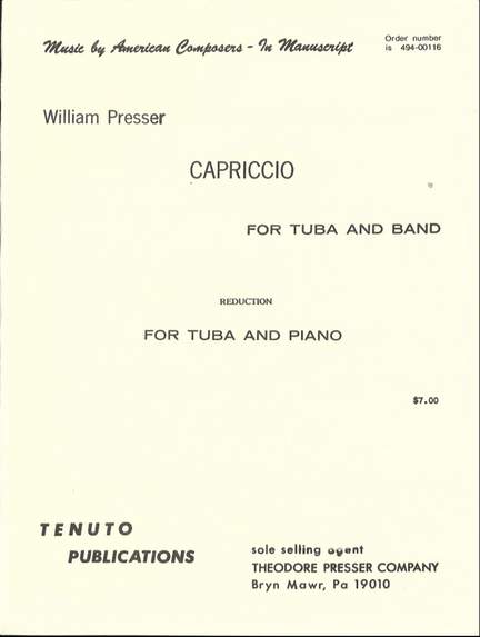 William Presser: Capriccio