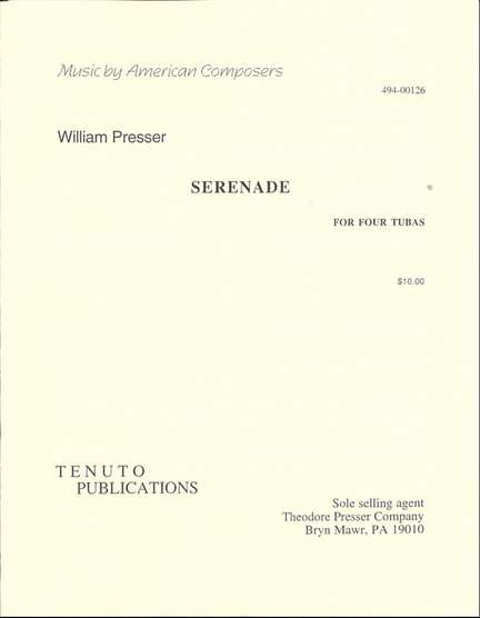 William Presser: Serenade