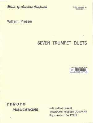 William Presser: 7 Trumpet Duets