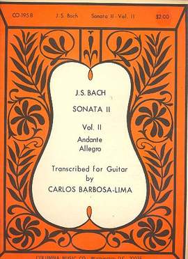 Johann Sebastian Bach: Sonata Ii
