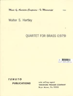 Walter S. Hartley: Quartet for Brass 1979