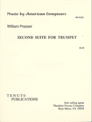 William Presser: Second Suite for Trumpet