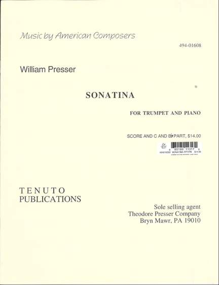 William Presser: Sonatina
