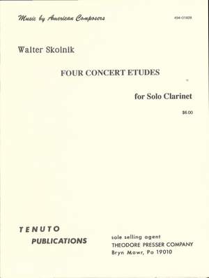 Walter Skolnik: 4 Concert Etudes