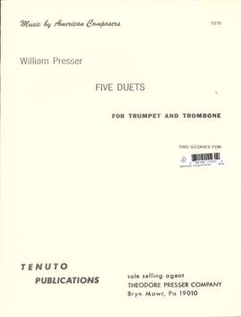 William Presser: Five Duets