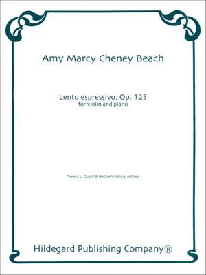 Amy Beach: Lento Espressivo
