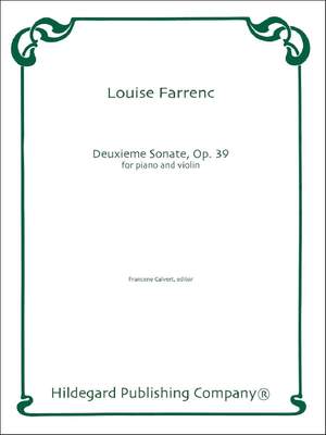 Louise Farrenc: Deuxieme Sonate for Piano and Violin