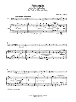 Rebecca Clarke: Passacaglia