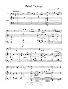 Mary Howe: Ballade Fantasque