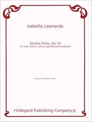 Isabella Leonarda: Sonata Terza Op. 16