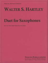 Walter S. Hartley: Duet for Saxophones