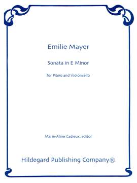 Emilie Mayer: Sonata In E Minor