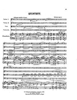Elfrida Andrée: Piano Quintet In E Minor