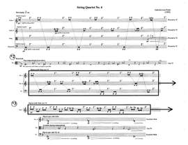 Gabriella Frank: String Quartet No.4