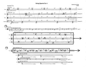 Gabriella Frank: String Quartet No.4